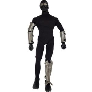 1996 G.I. Joe Snake Eyes 12" Hasbro Incomplete Vintage Action Figure